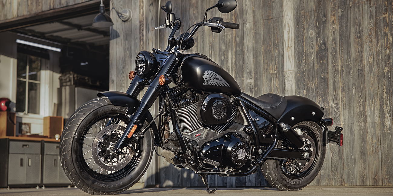 Indian® Motorcycle - NZ -: Chief Bobber Dark Horse